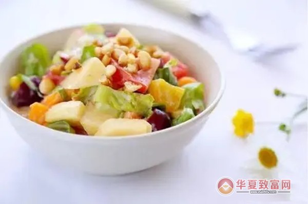 李子白健康轻食加盟